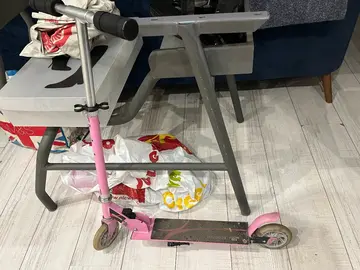 Trotinette enfant rose