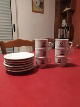 6 tasses à café Lavazza