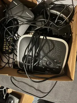 lot téléphone fixe sans fil fonctionne