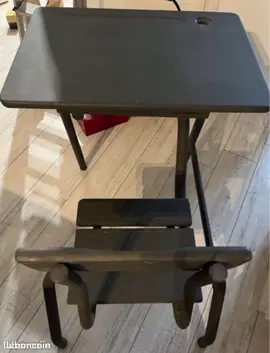 bureau écolier vintage