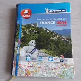 Atlas routier France Michelin 2014