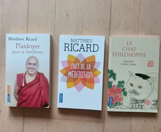 Livres à donner Matthieu Ricard