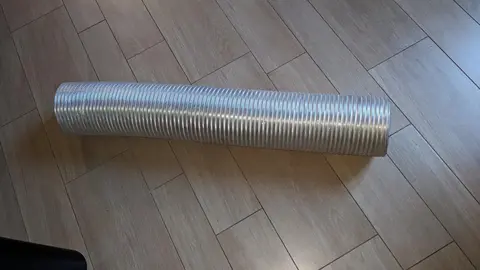 tuyau ventilation semi rigide dim 160 et 90 cm