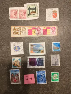 Timbres du monde entier lot 34