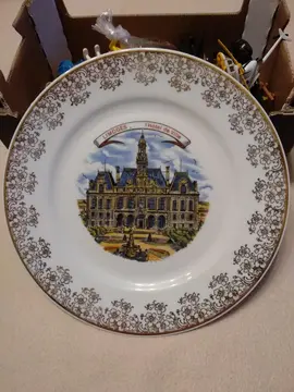 Assiette Hôtel de ville Limoges