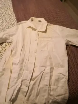 Blouse blanche 10 ans pour collégiens