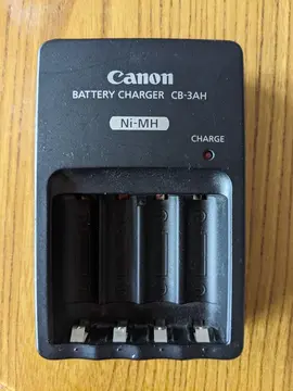 Chargeur de piles rechargeables AA, marque Canon