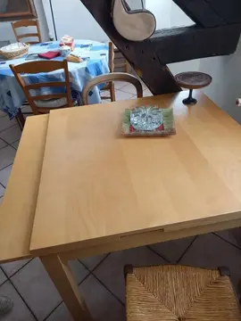 Table avec rallonges