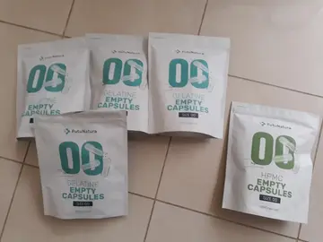 Lot de gélules vides taille 00