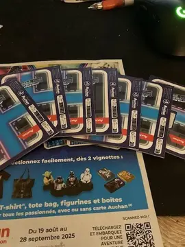 Pochettes AUCHAN STAR WARS.