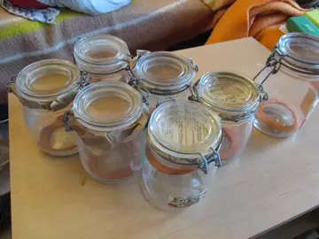 Pots pour conserves neufs mais vintages