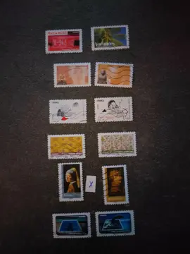 Timbres français lot X