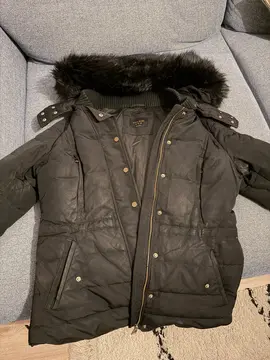 Doudoune noire - femme - XL