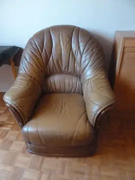FAUTEUIL CUIR