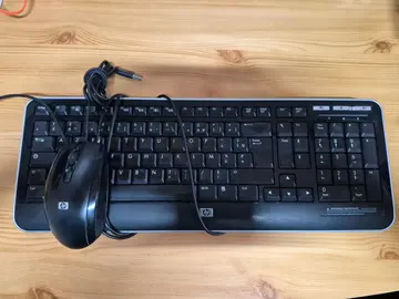 Clavier et souris filaires hp