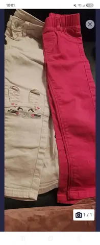 lot de 2 jeans fille