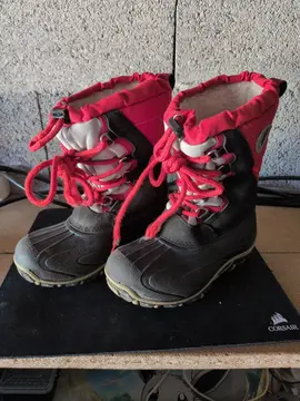 bottes fourrées enfant taille 27 28