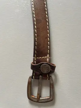 ceinture cuir vieilli