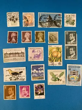 timbres monde 25-1