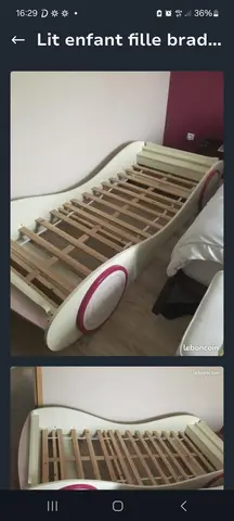 lit princesse sans matela