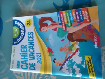 cahier de vacances