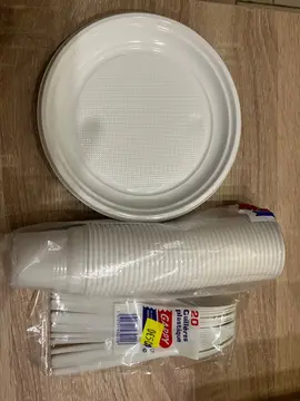 vaisselle en plastique