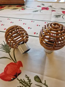 Bouts de tringles, ronds en Osier.