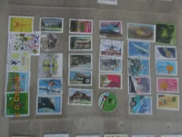 30 timbres oblitérés France