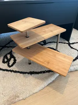 Étagère à 3 niveaux en bois