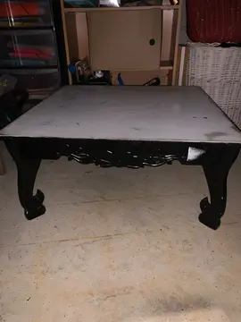 table basse à rafraîchir