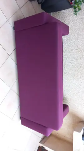 canapé fixe 2 places