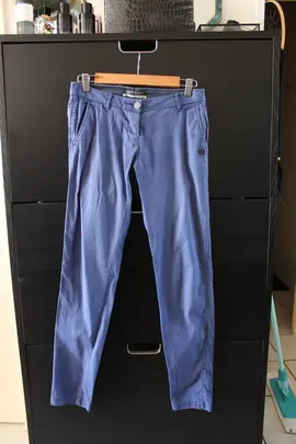 pantalon bleu lavande t34 femme