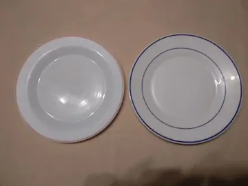 2 assiettes plates Arcopal