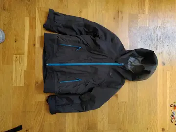 veste type kway enfants decathlon noir age 8ans