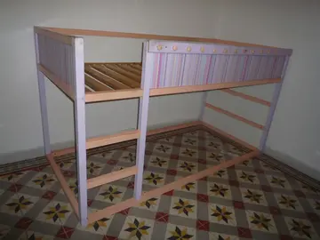 Lit Ikéa customisé fille