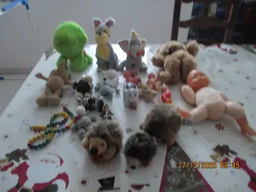 peluches diverses