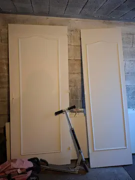 Diverses portes de placards