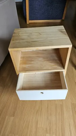 don table de nuit en bois