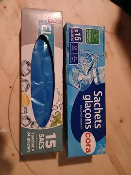 Sachets à glaçons