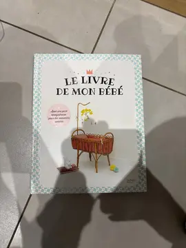 le livre de mon bébé