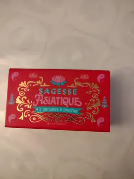 sagesses asiatiques 40 pensées à piocher