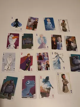 Cartes de jeux La Reine des Neiges II