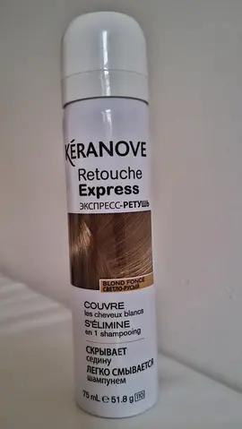 Kéranove retouche blond foncé