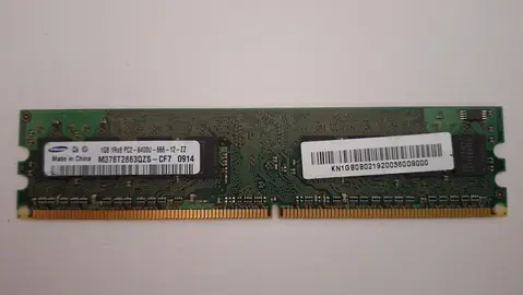 RAM DDR2-800 PC2-6400U 1x 1GB Samsung