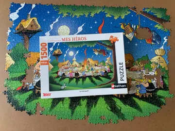 puzzle Astérix pour pièces car pas complet