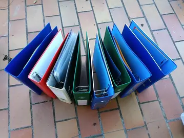 classeurs d'archivage