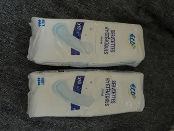 Lot de protecttions hygiéniques