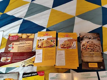 Lot recettes variées (Cuisine & Pâtisserie)