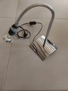 lampe de bureau inox
