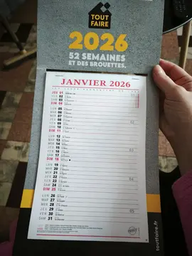 Calendrier 2026